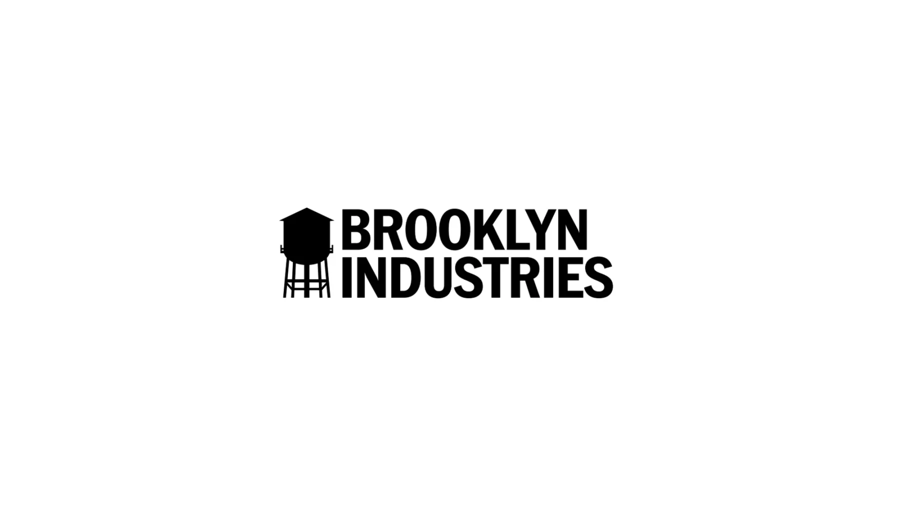 Original Brooklyn Industries wordmark design board