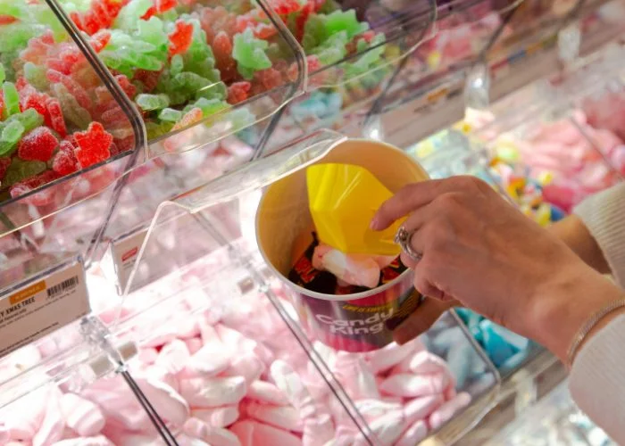 CandyKing’s pick-and-mix experience in New York; photography by Rachel Cabitt